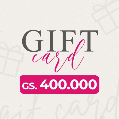 GIFTCARD 400.000 GS. Unica
