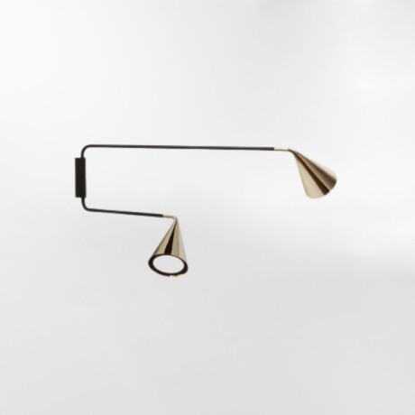 LUMINARIA DE PARED THE DRON MEDIUM NEGRO - Medium