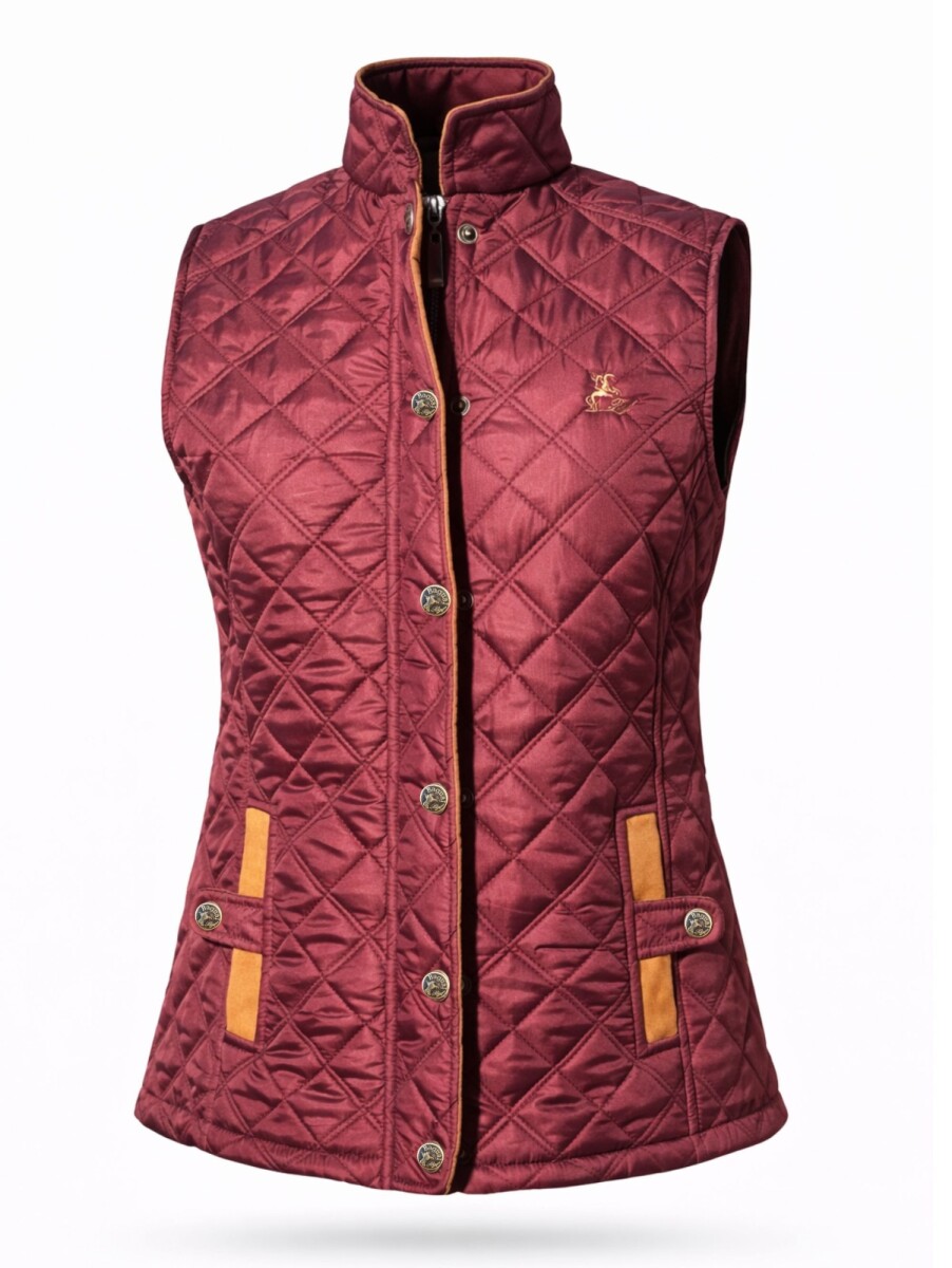 Chaleco Capitoneado - Bordo 