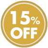 15% OFF · Día del Padre
