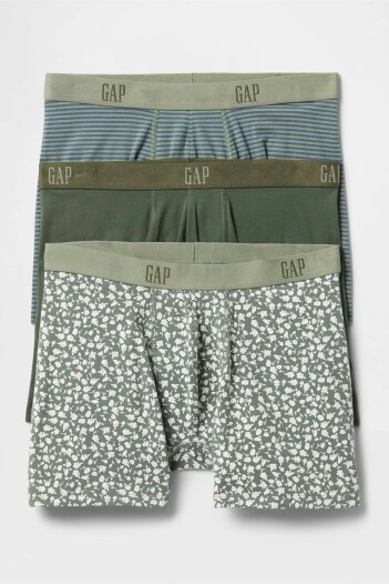 Boxer Pack X3 Hombre Thyme 19-0309 Tcx