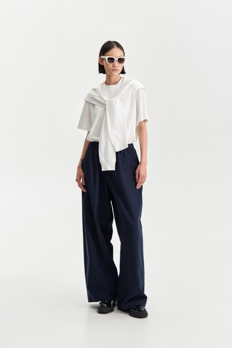 CAMISETA HIBRIDA Blanco