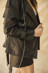 TRENCHCOAT REBECCA MINI NOIR TRENCHCOAT REBECCA MINI NOIR