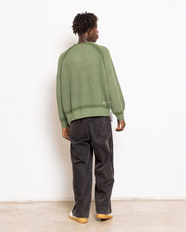Coolway Buzo Tejido Green Knit Sweater Coolway Buzo Tejido Green Knit Sweater