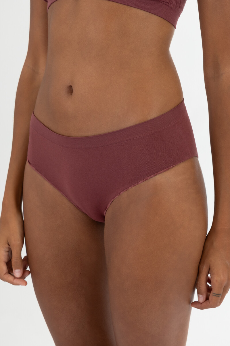 Culotte sacks every day sin costuras - Bordeaux oscuro 