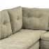 SOFA COIMBRA 3 CUERPOS C/CHAISE DERECHO VERDE 12075 ROBLES Sofa Coimbra 3 Cuerpos C/chaise Derecho Verde 12075 Robles