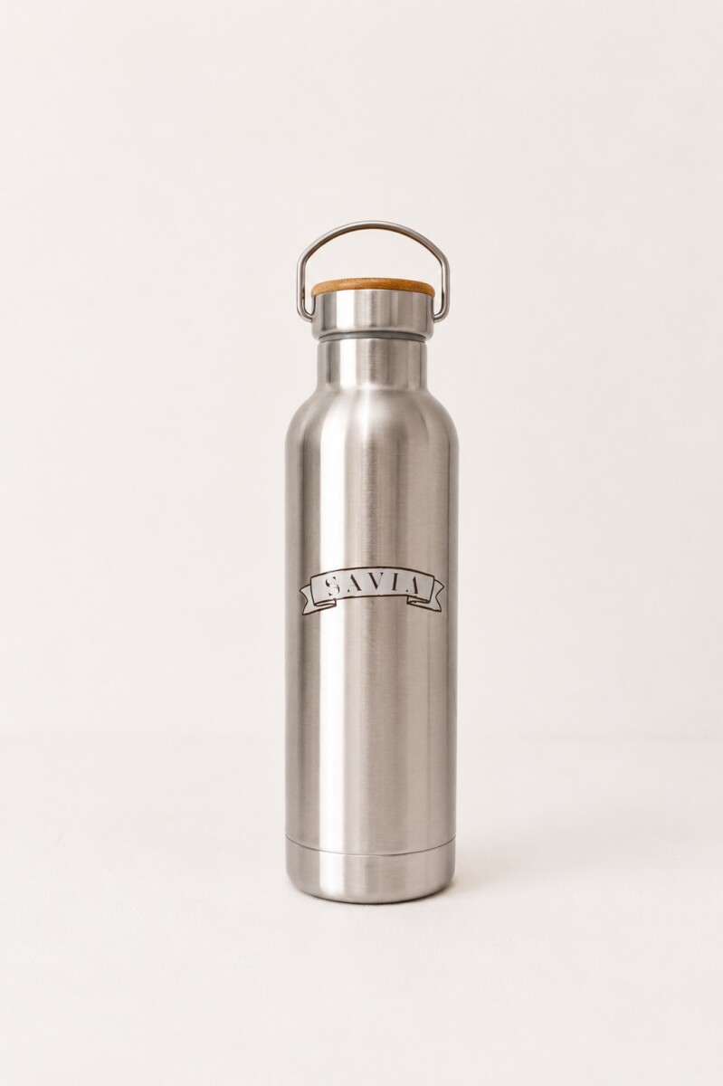 BOTELLA TEAM SAVIA - Plateado 