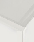 Tumbona Canutells de aluminio con acabado gris oscuro gris claro