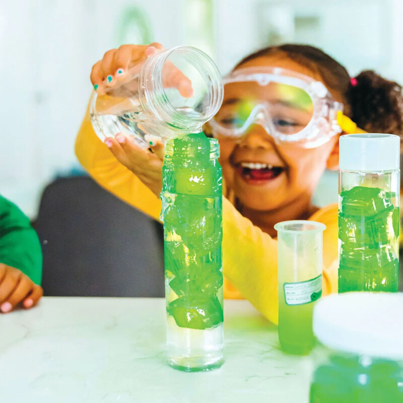 Glo Pals Light Up Cube Set de 4 cubos verde