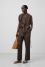 PANTALÓN LINO Marron