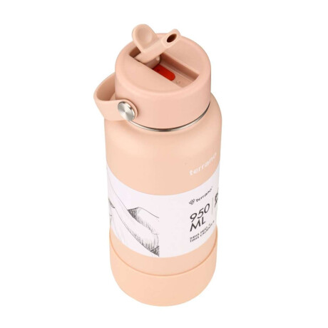 Botella Térmica Con Pico 950Ml. Rosado