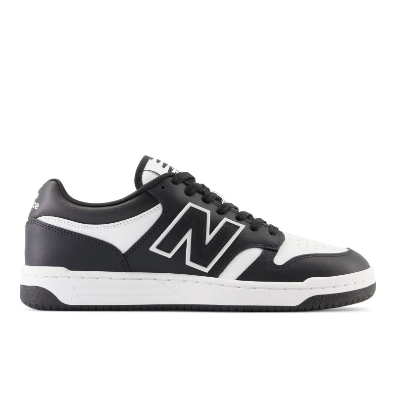 Championes New Balance de Hombre - 480 - BB480LBA WHITE/BLACK