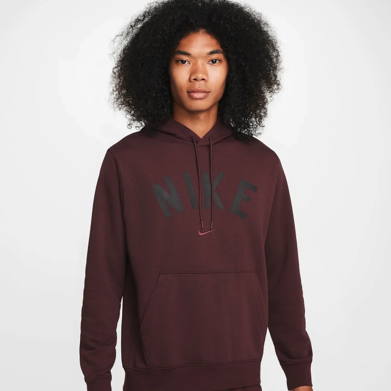 Abrigo Nike Dir-Fit Swoosh Fleece Hood de Hombre Rojo