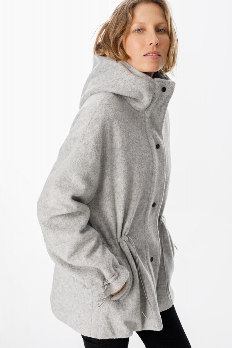 Campera Bruma Gris Claro