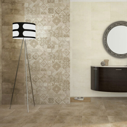 Ceramica Para Piso Y Pared 25X80 Marron Mate Palo Rosa GAMAS DE MARRON