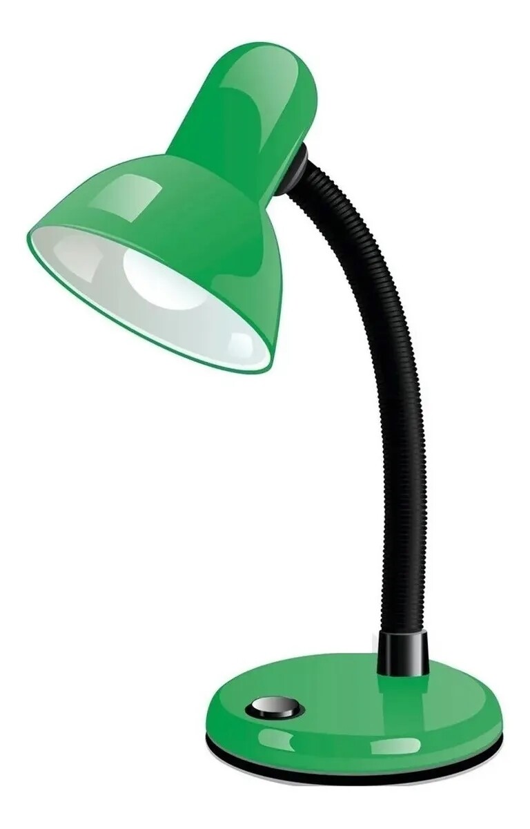 Lámpara De Base Escritorio - Verde 