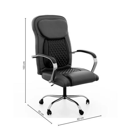 Silla de oficina Stratus 360 Negra Silla de oficina Stratus 360 Negra