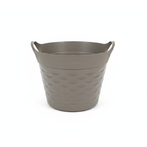 CESTO ORGANIZADOR REDONDO 20L GRIS Unica