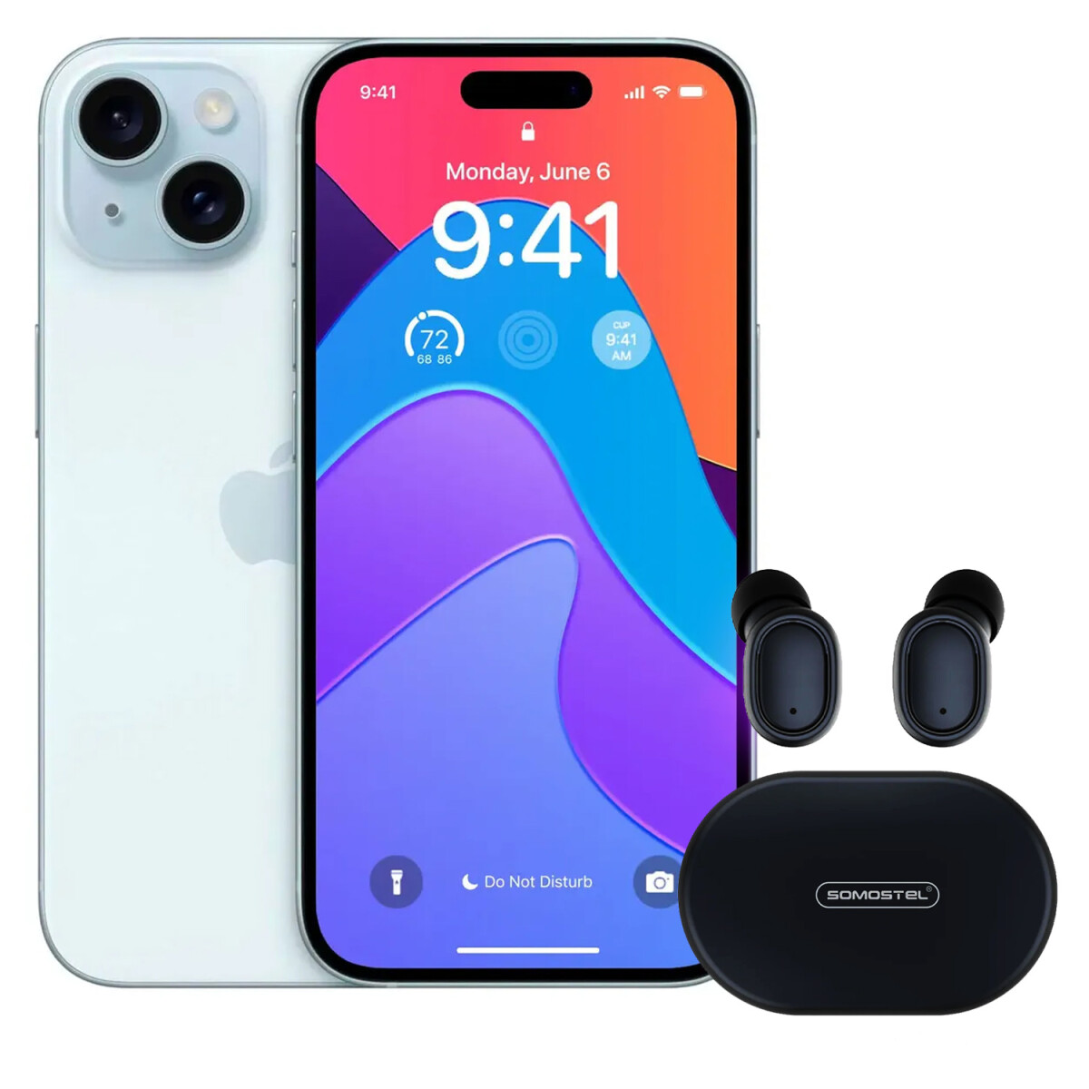 Iphone 15 Plus 6gb Ram 128gb + Regalo - AZUL 