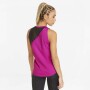 Stardust Crystalline Tank - Mujer Deep Orchid