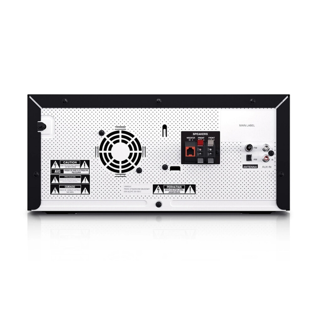 Minicomponente XBOOM Negro - Modelo CJ45 - LG Minicomponente XBOOM Negro - Modelo CJ45 - LG