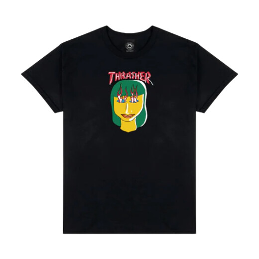 Remera Thrasher Men Talk Shit - Negro Remera Thrasher Men Talk Shit - Negro