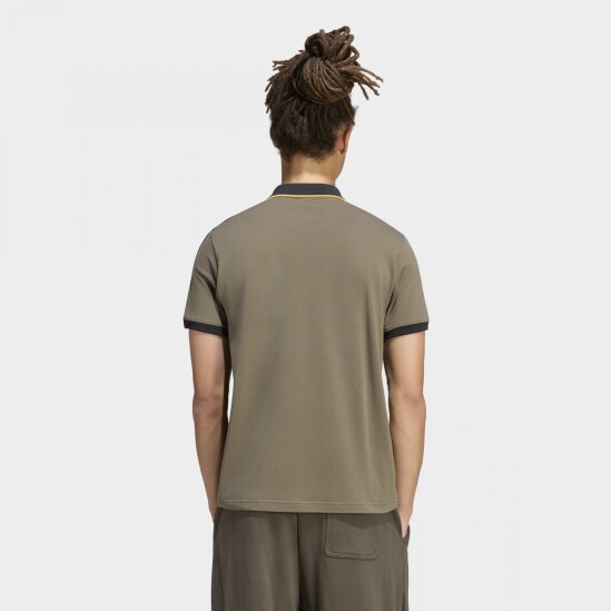Remera Adidas 3 Tiras Marrón