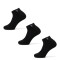 Medias Unisex Tiffosi Soquete Tripack Negro