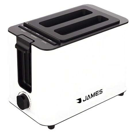 James Tj2p Tostadora 6 Niveles Blanca 2 Panes 950 W Color Blanco James Tj2p Tostadora 6 Niveles Blanca 2 Panes 950 W Color Blanco