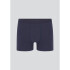 CUECA BOXER MASC AZUL/PRETO
