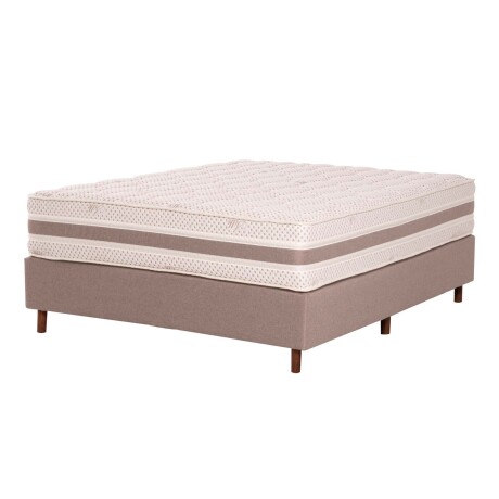 SOMMIER 2 PLAZAS RESORTES POCKET DENSIDAD SIMPHONY