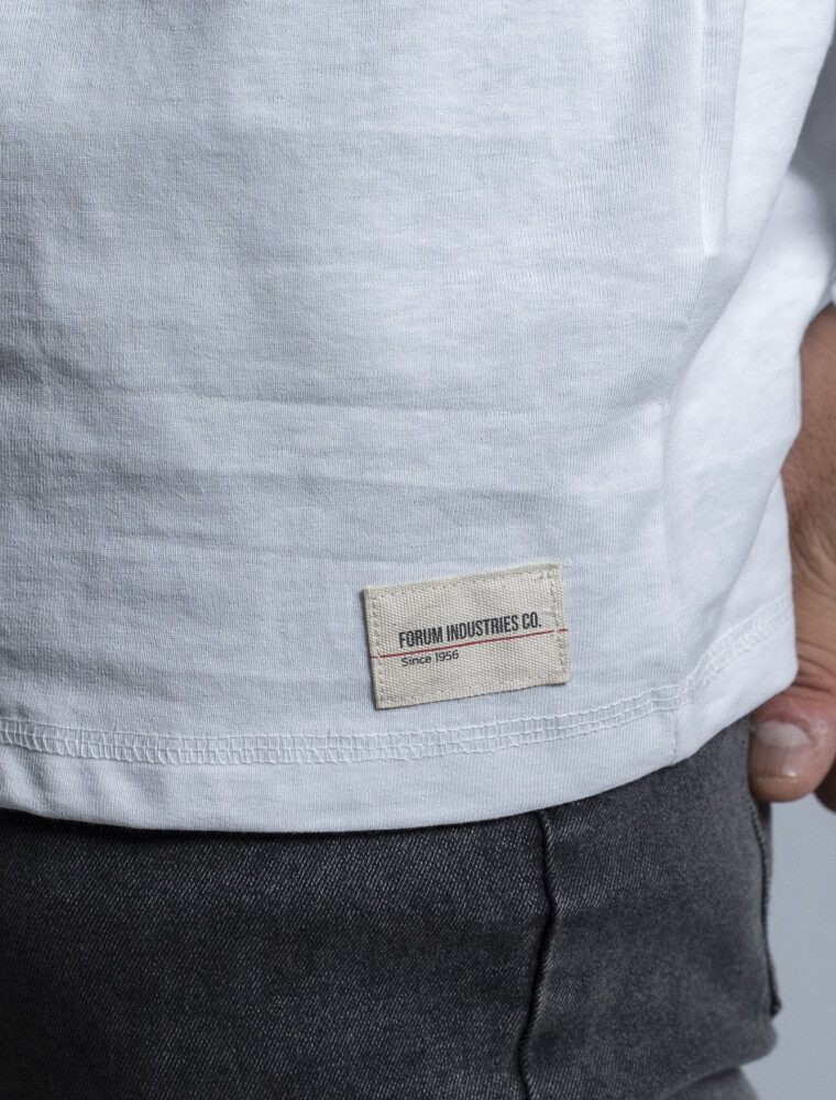 Remera Manga Larga Algodón Blanco