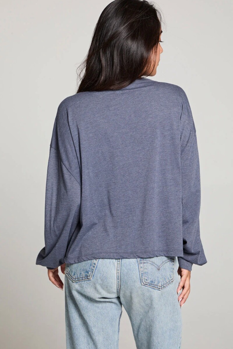 CAMISETA ML LOVE Gris