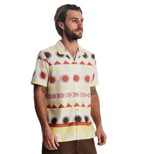 Camisa Roark Gonzo Ss Woven - Multicolor Camisa Roark Gonzo Ss Woven - Multicolor