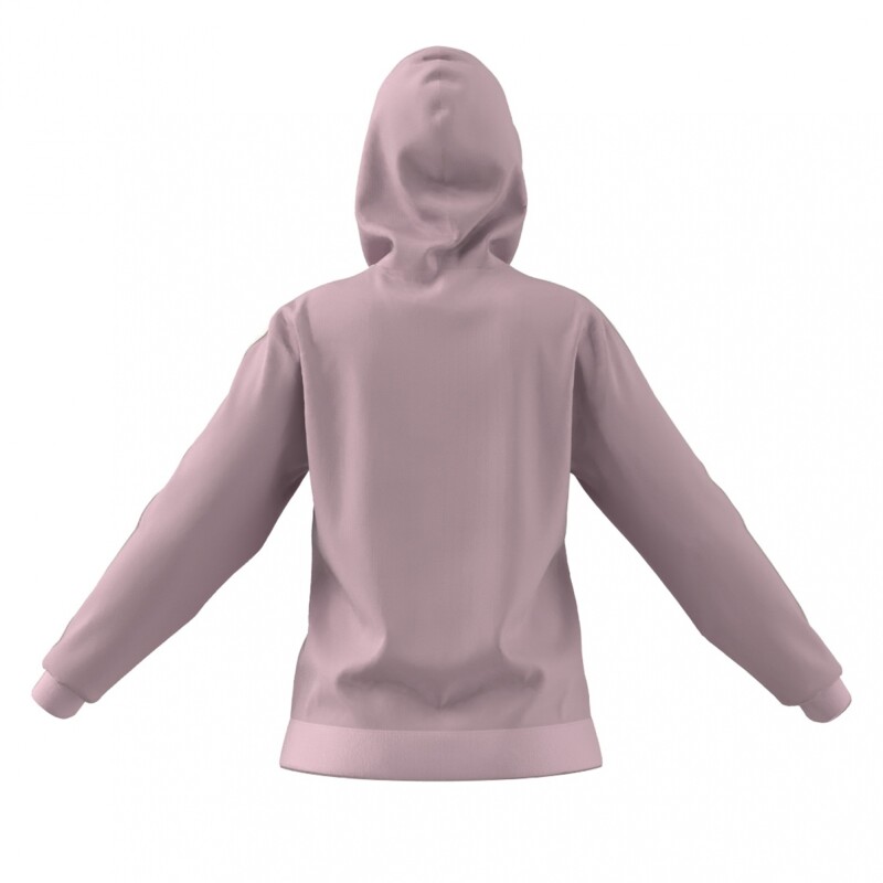 CAMPERA adidas ESSENTIALS FRENCH TERRY Clear Pink / White