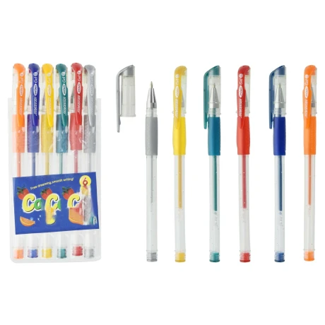 BOLIGRAFO GEL COLORES X6 00673- EL CLON BOLIGRAFO GEL COLORES X6 00673- EL CLON
