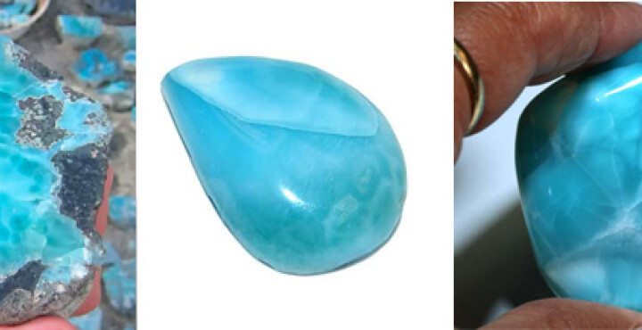 El Larimar piedra de la Atlantida perdida