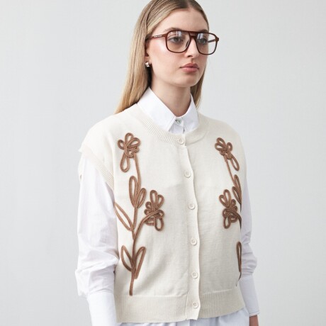 CHALECO NICOLASA Crudo