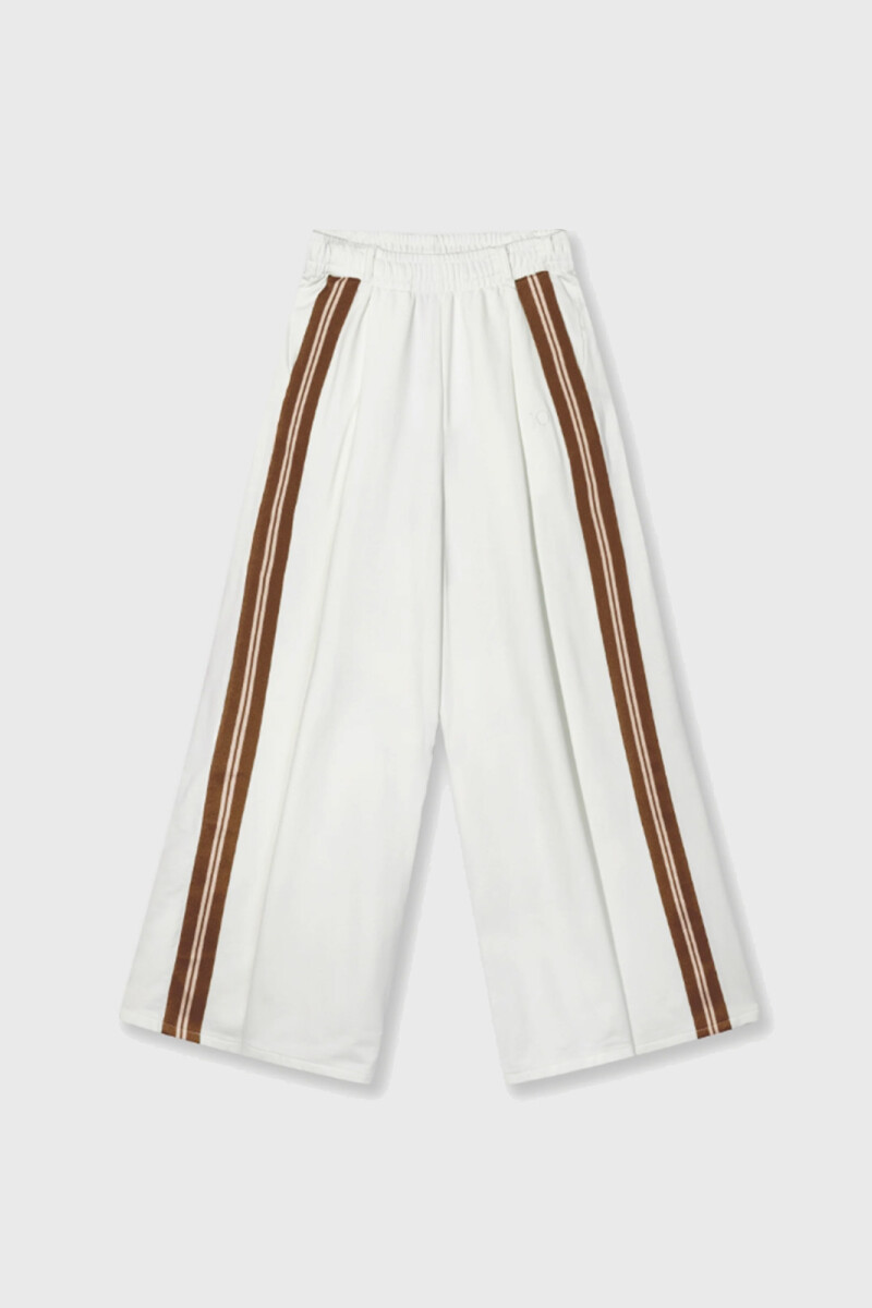 WIDE PANTS TAPE Crudo