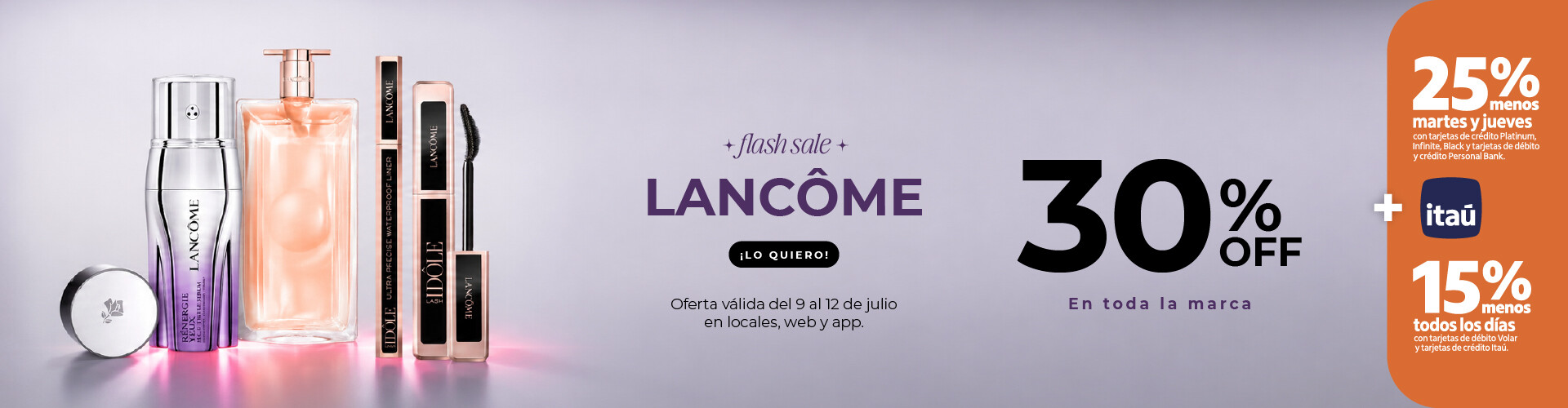 LANCOME FLASH SALE