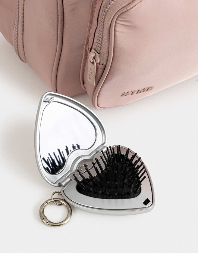 Porta Cosméticos Necessaires - Rosa Viejo