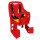 Silla Asiento Trasero P/ Bicicleta Bebe Niño Cinturón Rojo