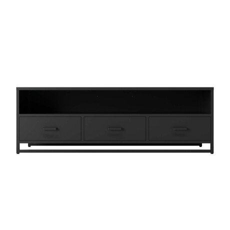 RACK PARA TV 3C METAL NEGRO OLIVIA