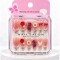 Uñas Postisas Infantiles 3D Rosas