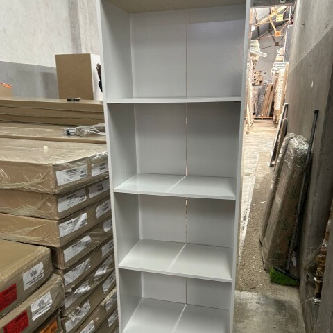 [OUTLET] Estanteria ANITA biblioteca multiuso con 4 Estantes 47,9 x 170 x 27,5 cm - Blanco [Solo retiro en el local] [OUTLET] Estanteria ANITA biblioteca multiuso con 4 Estantes 47,9 x 170 x 27,5 cm - Blanco [Solo retiro en el local]