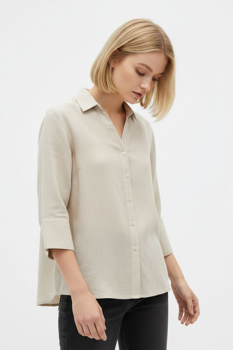 Camisa Oppu - Caqui 