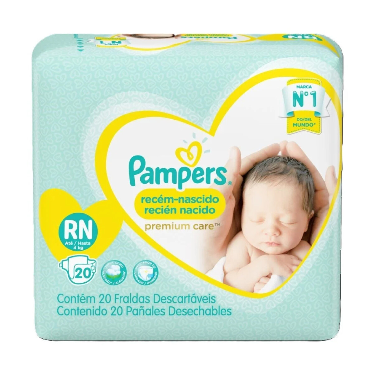 Pampers 1x Recien Nacido Rn+ 20 