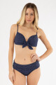 Bilbao curvy control print texturado Azul textura brillo