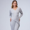 Vestido Rib Cruzado GRIS