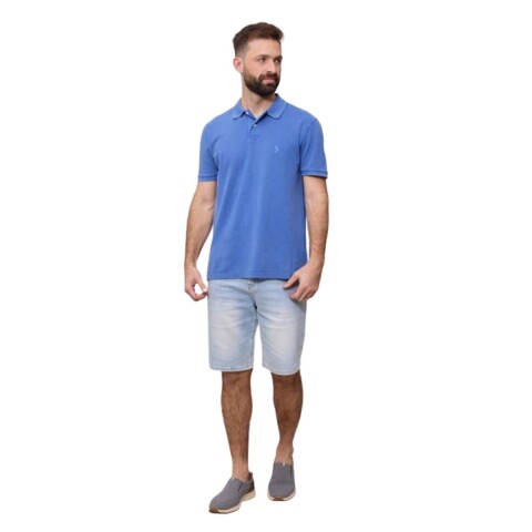 BERMUDA TIZINO 30-44 AZUL CLARO